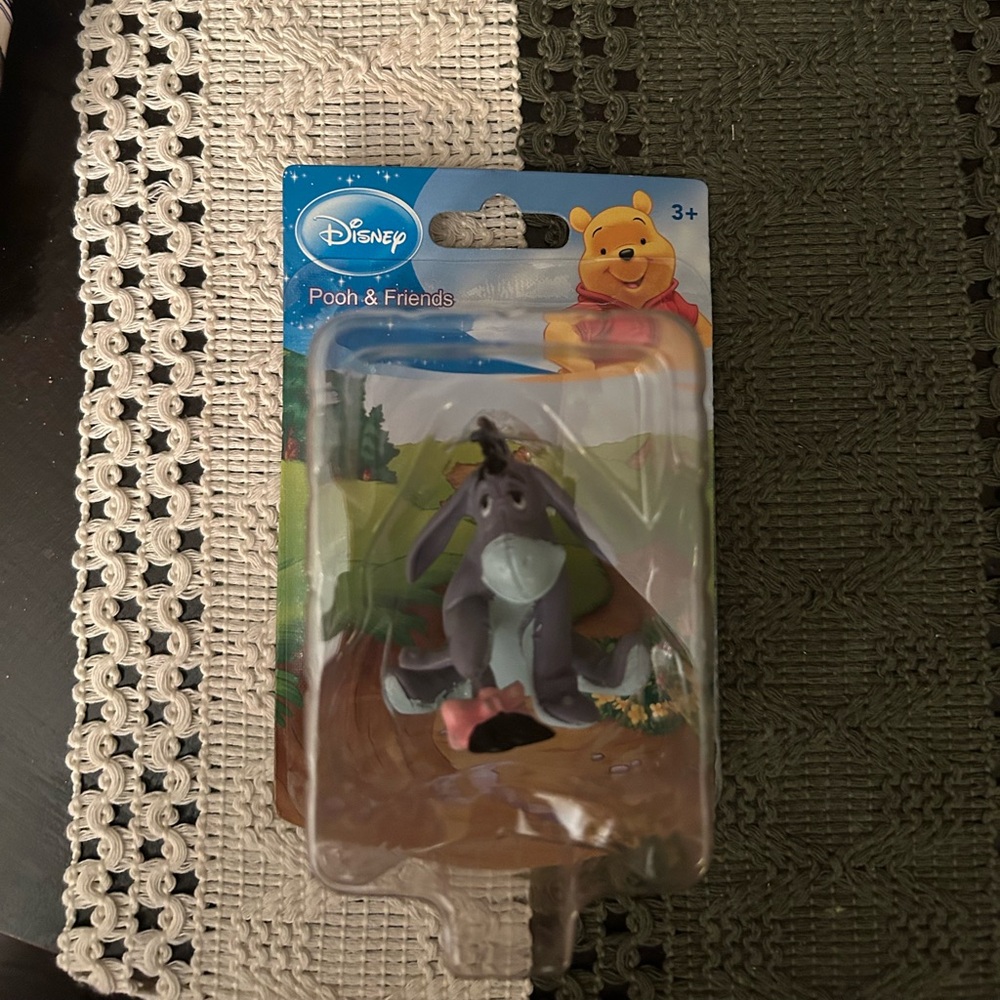 Disney “Pooh & Friends” Eeyore Figurine and PEZ Dispenser- IN ORIGINAL PACKAGING